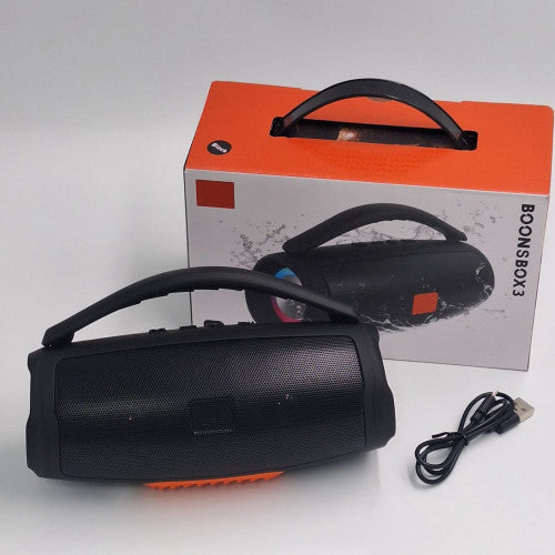 BOCINA PORTATIL INALÁMBRICA CON BLUETOOTH (50 UND X CAJA) BOONSBOX3